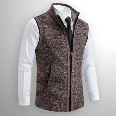 Ashbourne Merino Zip Vest — image 2