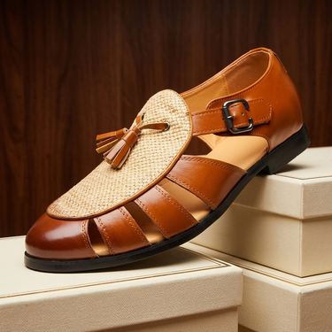 Caldwell Leather Sandals 1