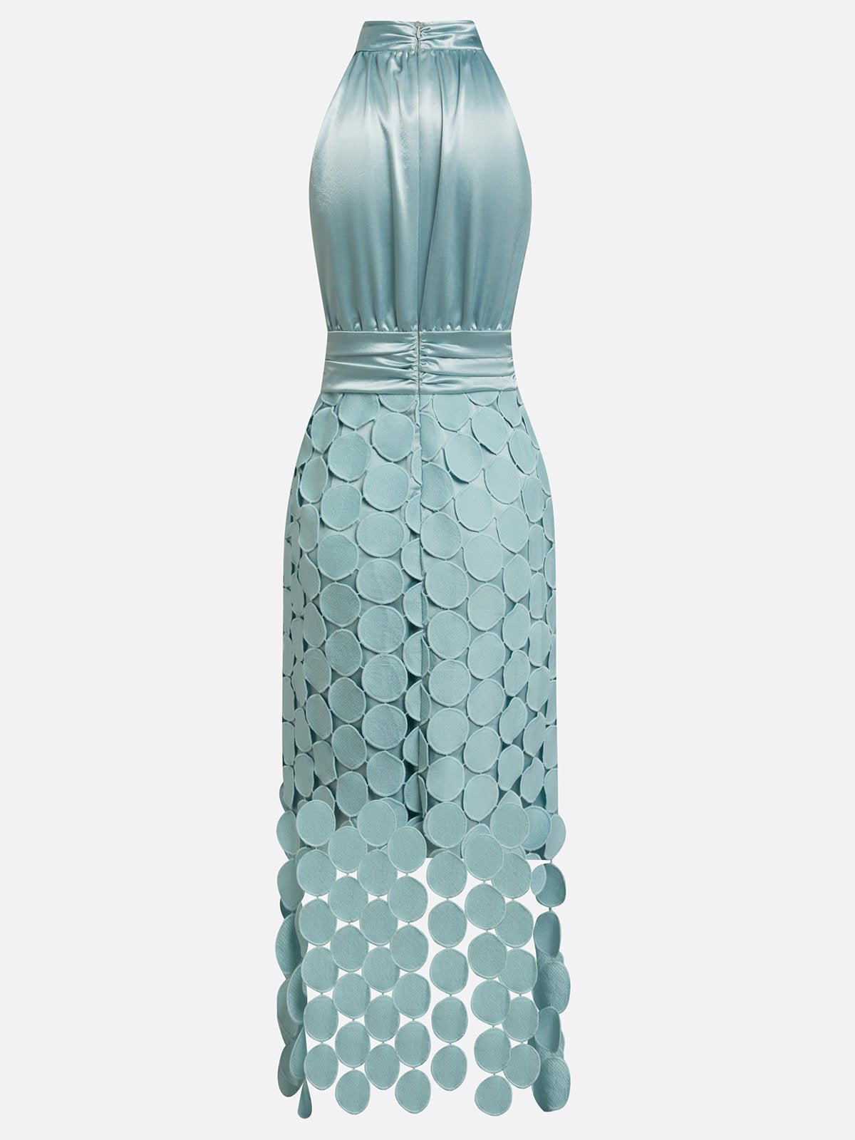 Lara Halter-Neck Midi Ceremony Dress
