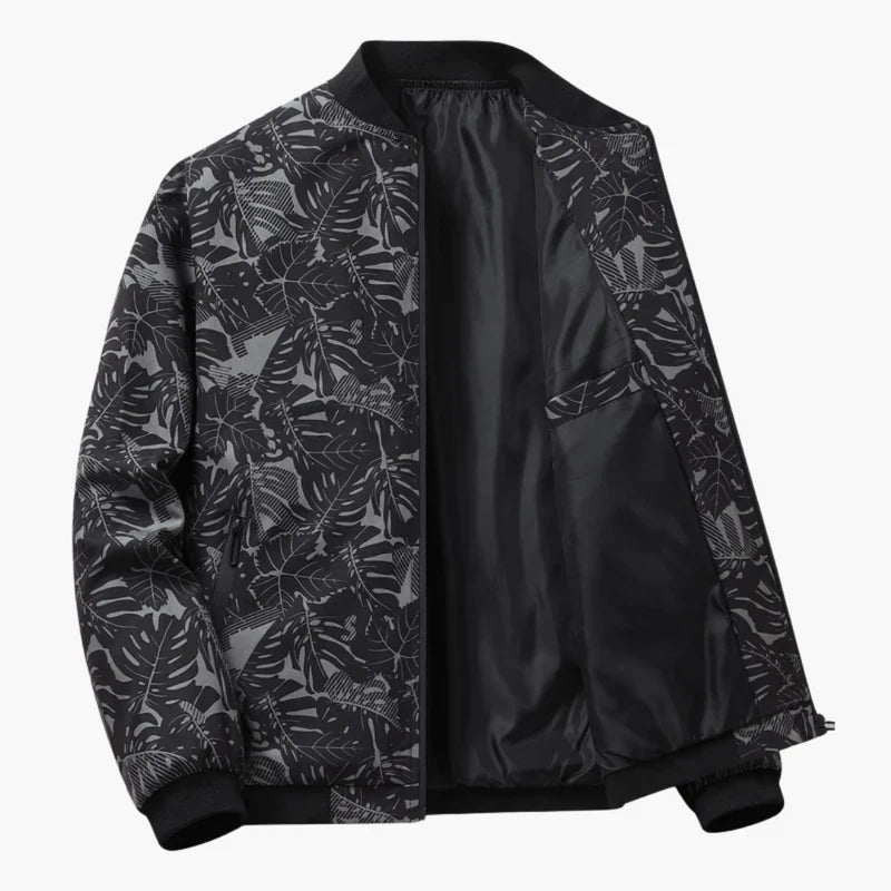 Lorenzo Elegant Bomber Jacket