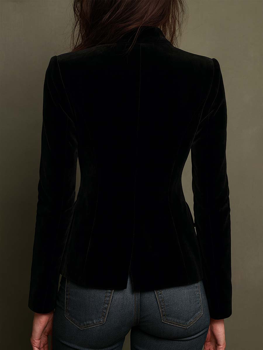 Simona Multicolour Floral Embroidered Blazer