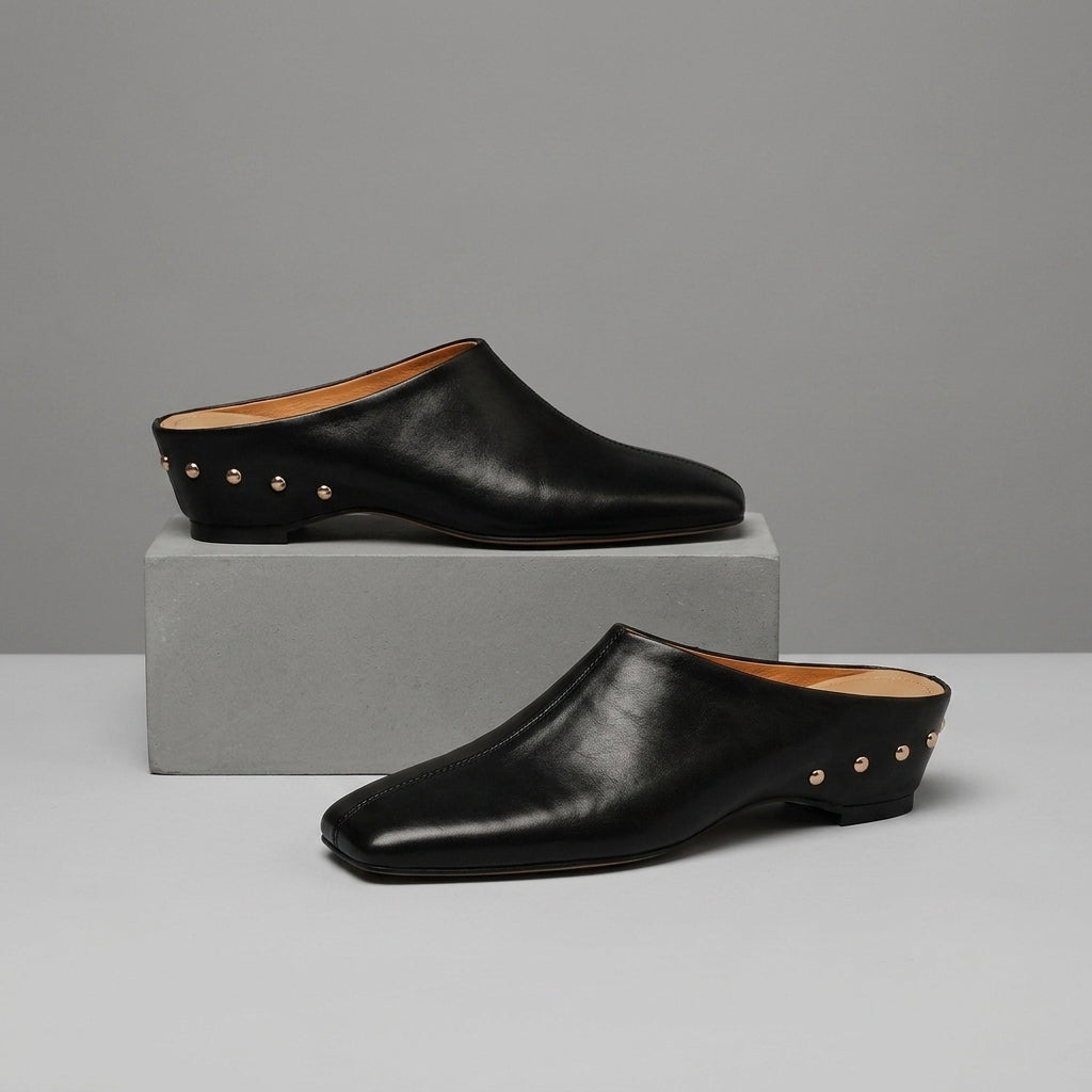 Bellamy Square Toe Leather Mule — product image 5