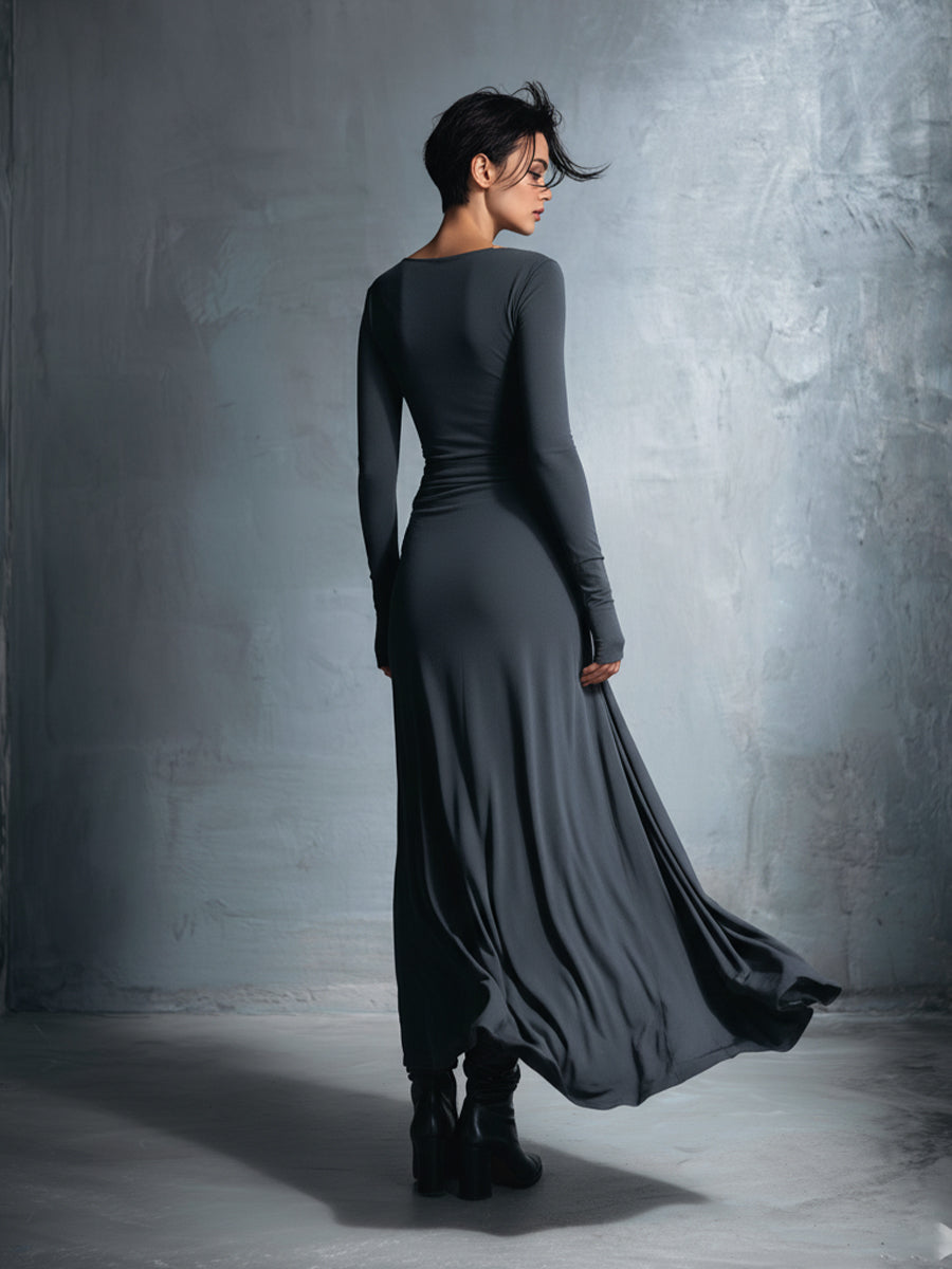 Noemi Wrap Maxi Dress