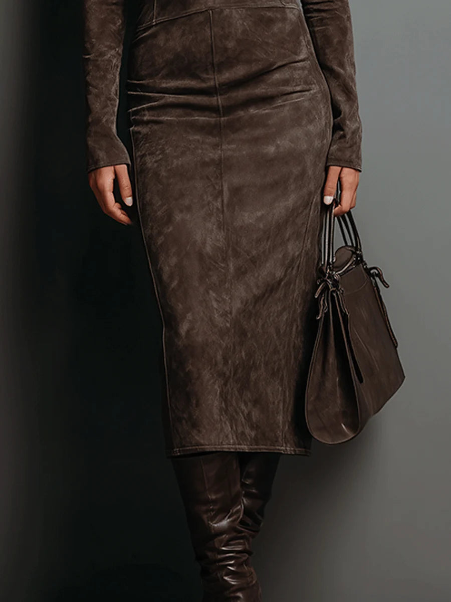 Eleonora Turtleneck Midi Dress