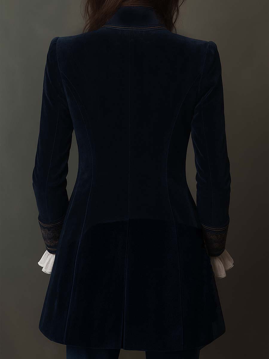Isabella Embroidered Long Jacket