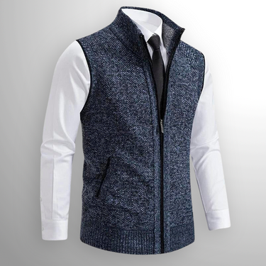 Ashbourne Merino Zip Vest — image 3