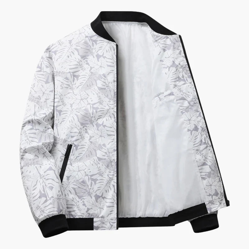 Lorenzo Elegant Bomber Jacket