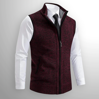 Ashbourne Merino Zip Vest — image 4