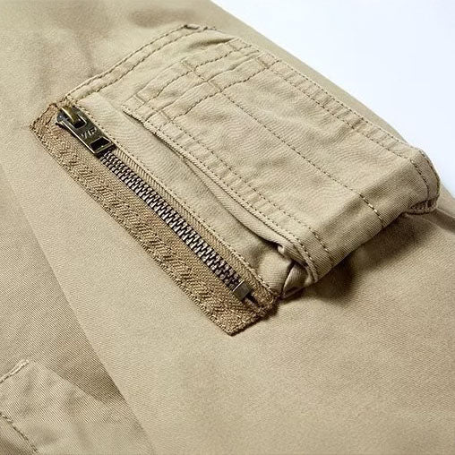 Enzo Vintage Bomber Jacket