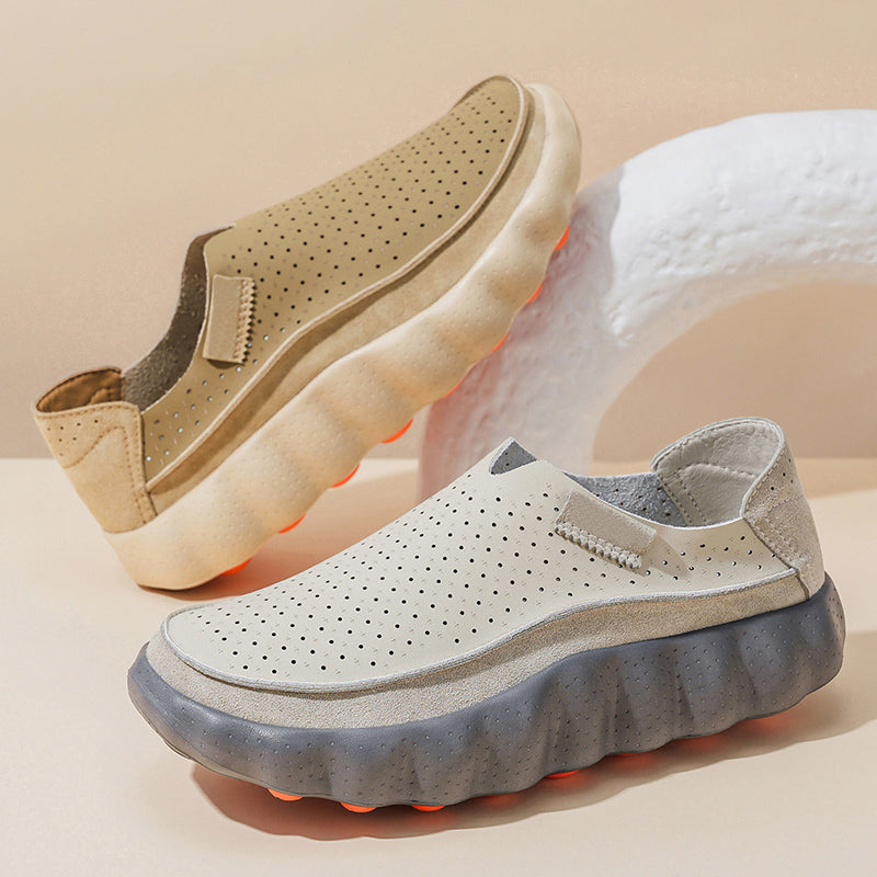 Perforated Soren loafer styled for everyday wear