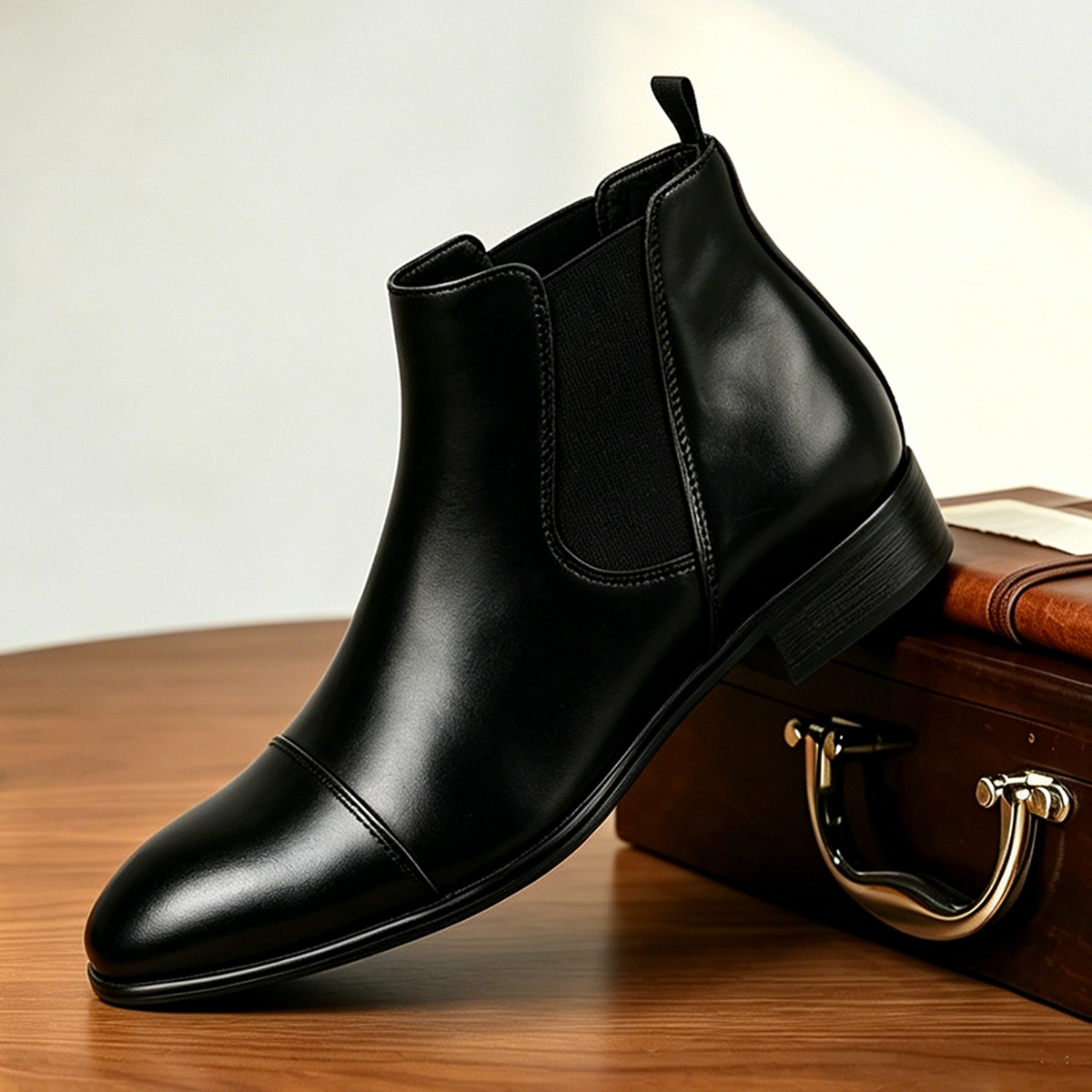 Wexford Leather Chelsea Boots — product image 13