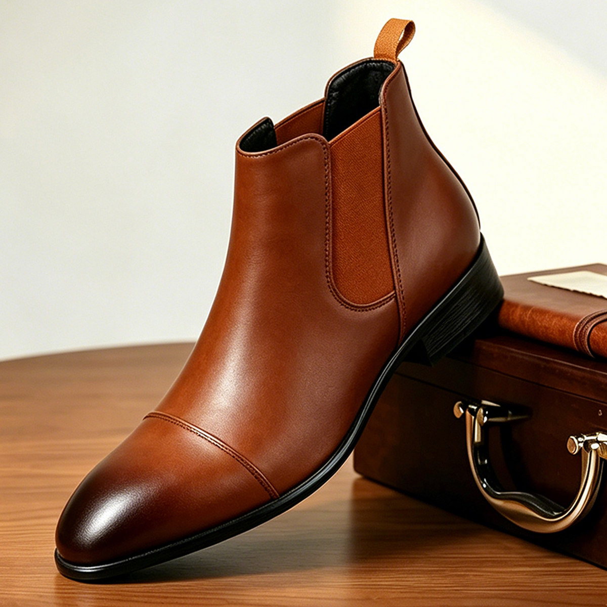 Wexford Leather Chelsea Boots — product image 2