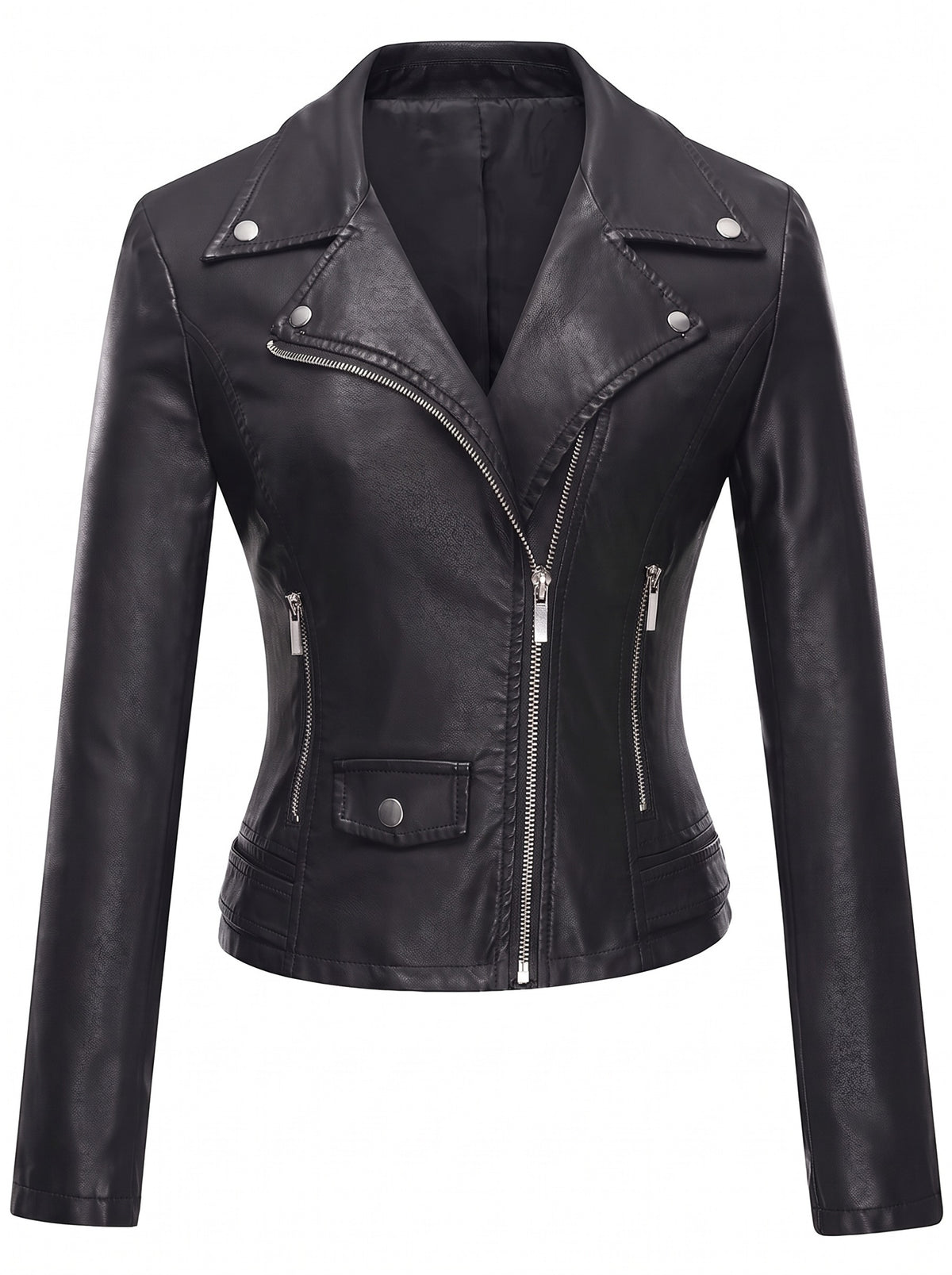 Irene Leather Biker Jacket