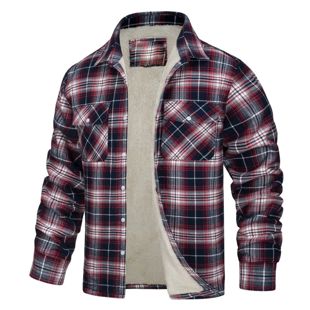 Holloway Fleece-Lined Check Jacket