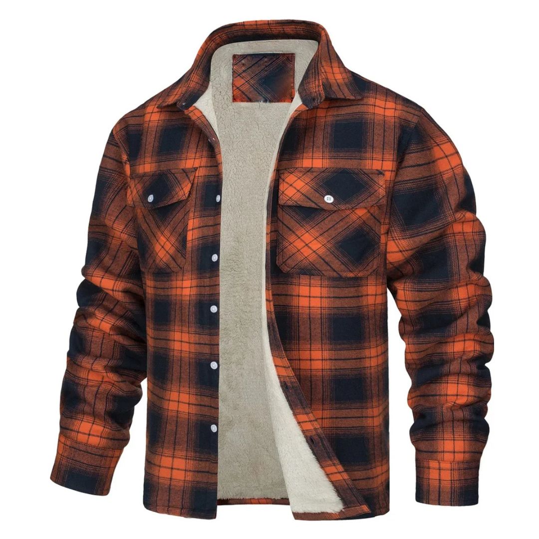 Holloway Fleece-Lined Check Jacket
