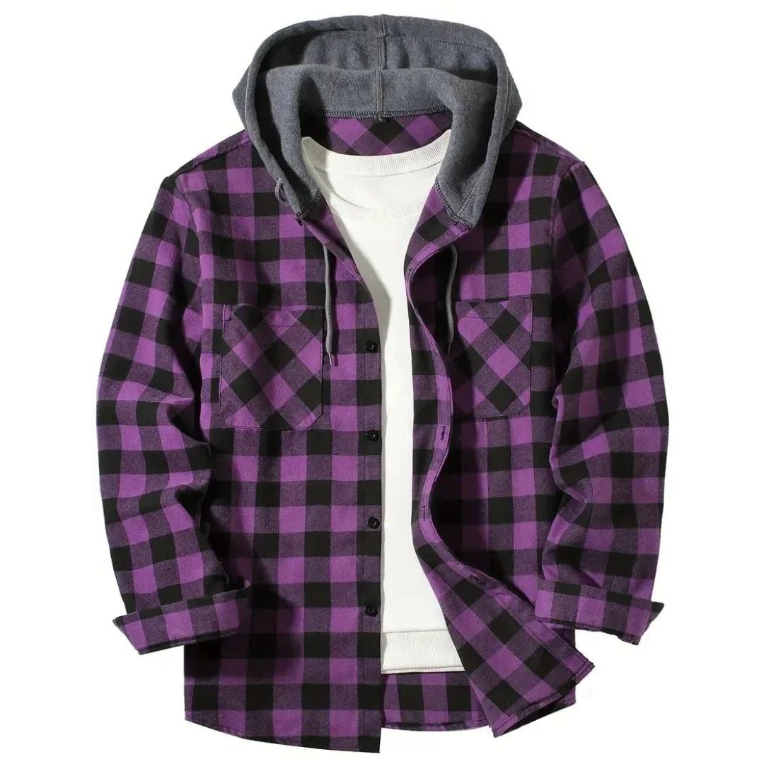Colby Hooded Plaid Jacket — image 5