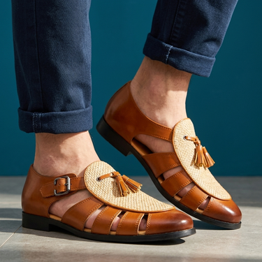 Caldwell Leather Sandals 4