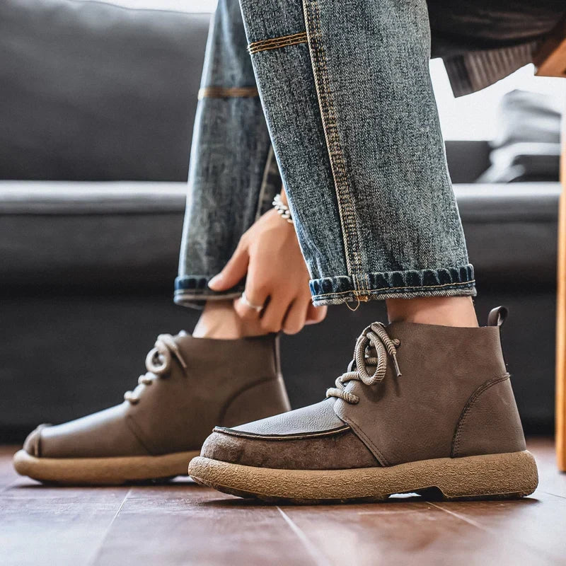Kenton Leather Comfort Boots