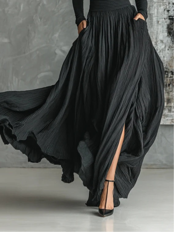 Greta Turtleneck and Maxi Skirt Set