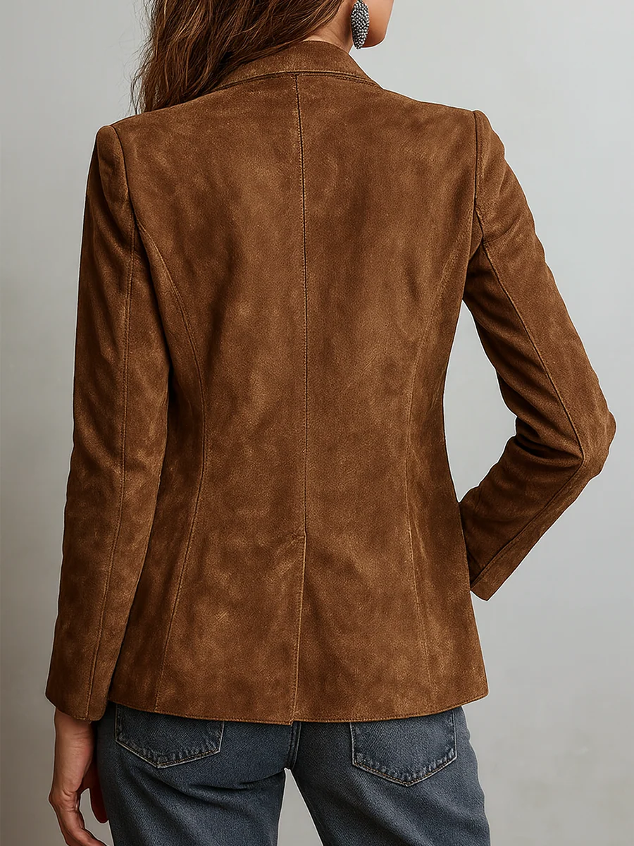 Marina Vintage Brown Blazer