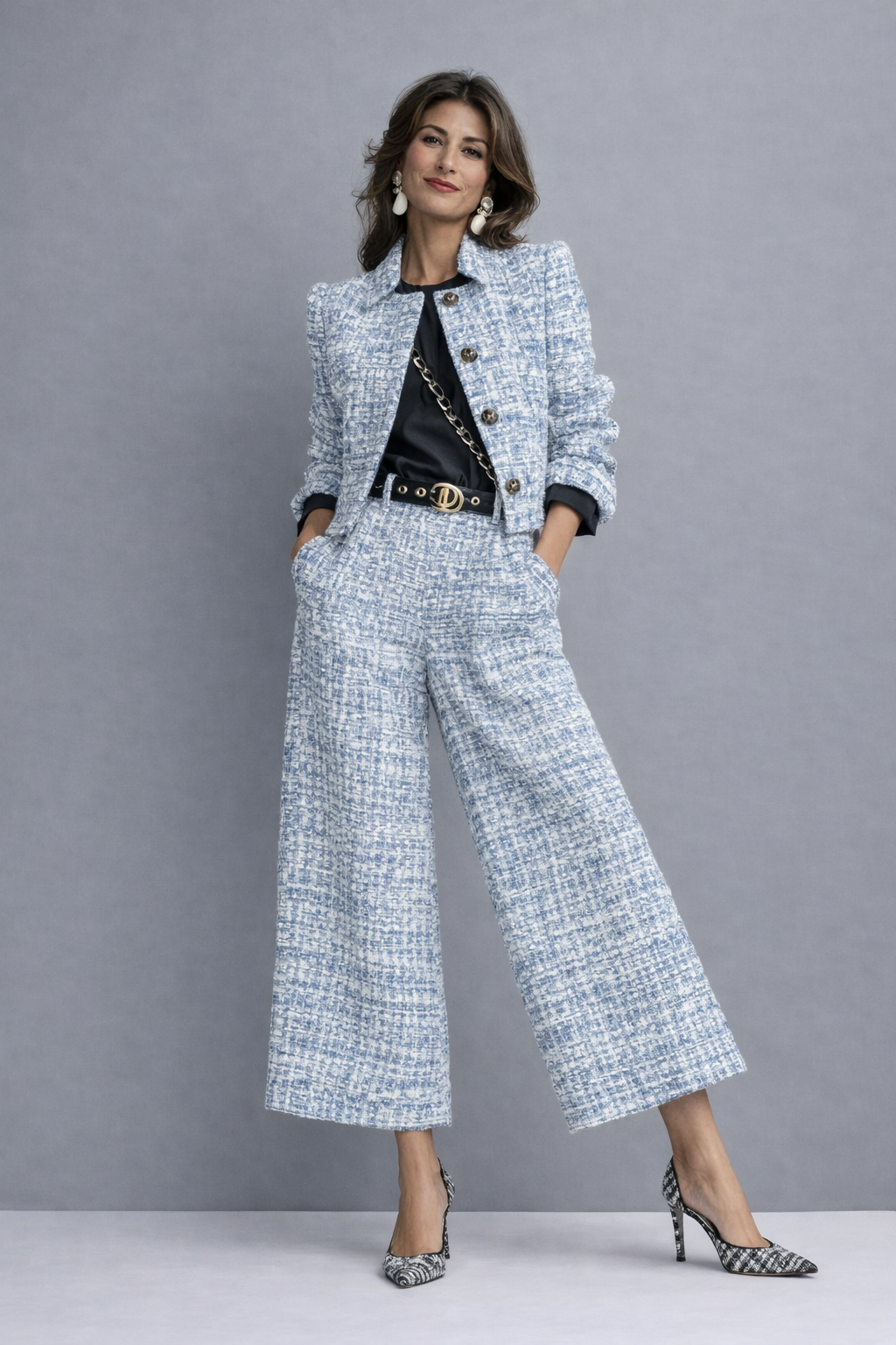Giada Tweed Two-Piece Set