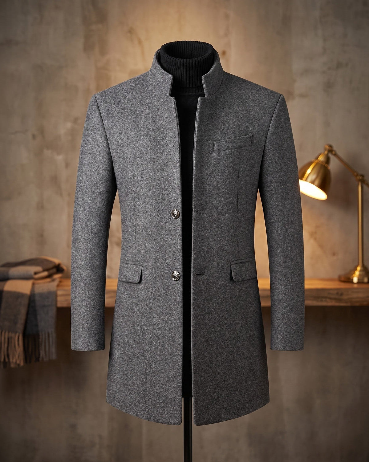 Kensington Wool Overcoat — product image 5