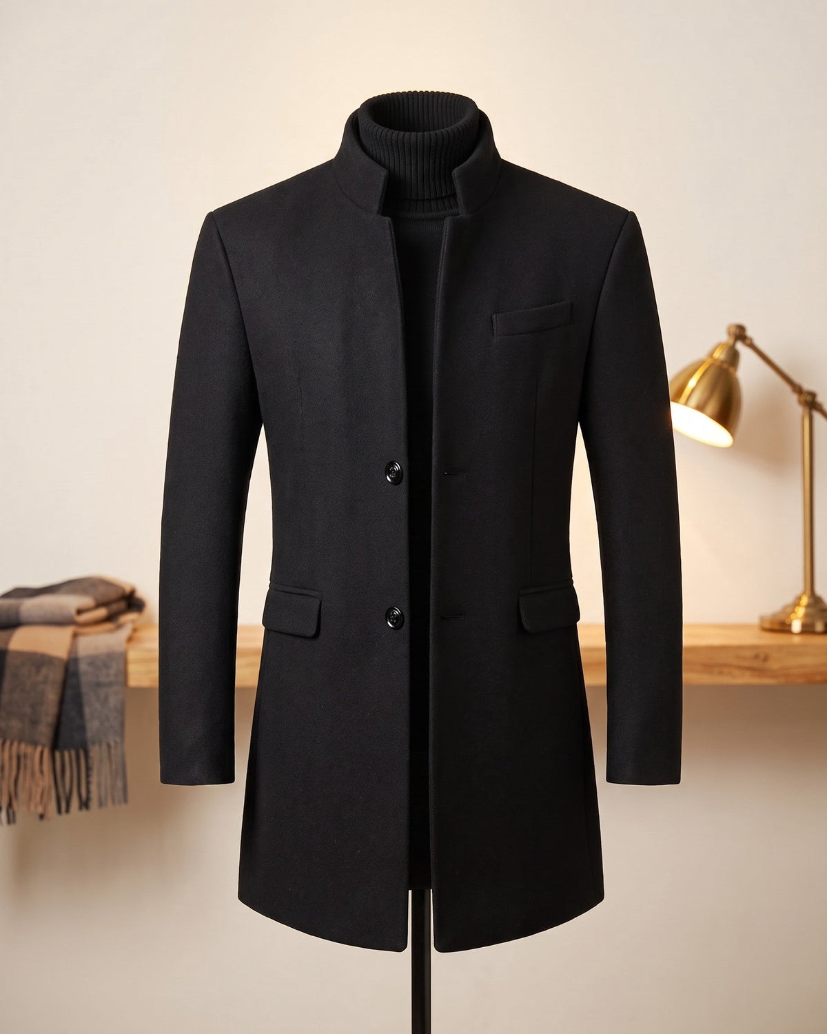 Kensington Wool Overcoat — product image 8