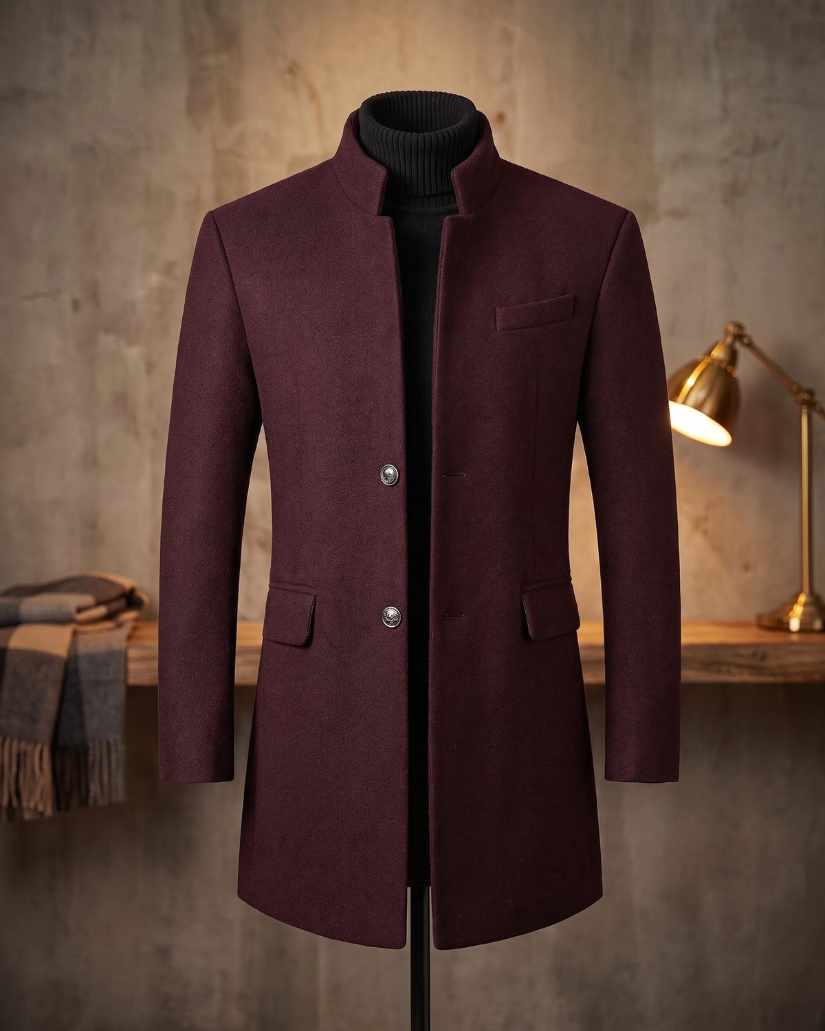 Kensington Wool Overcoat — product image 6