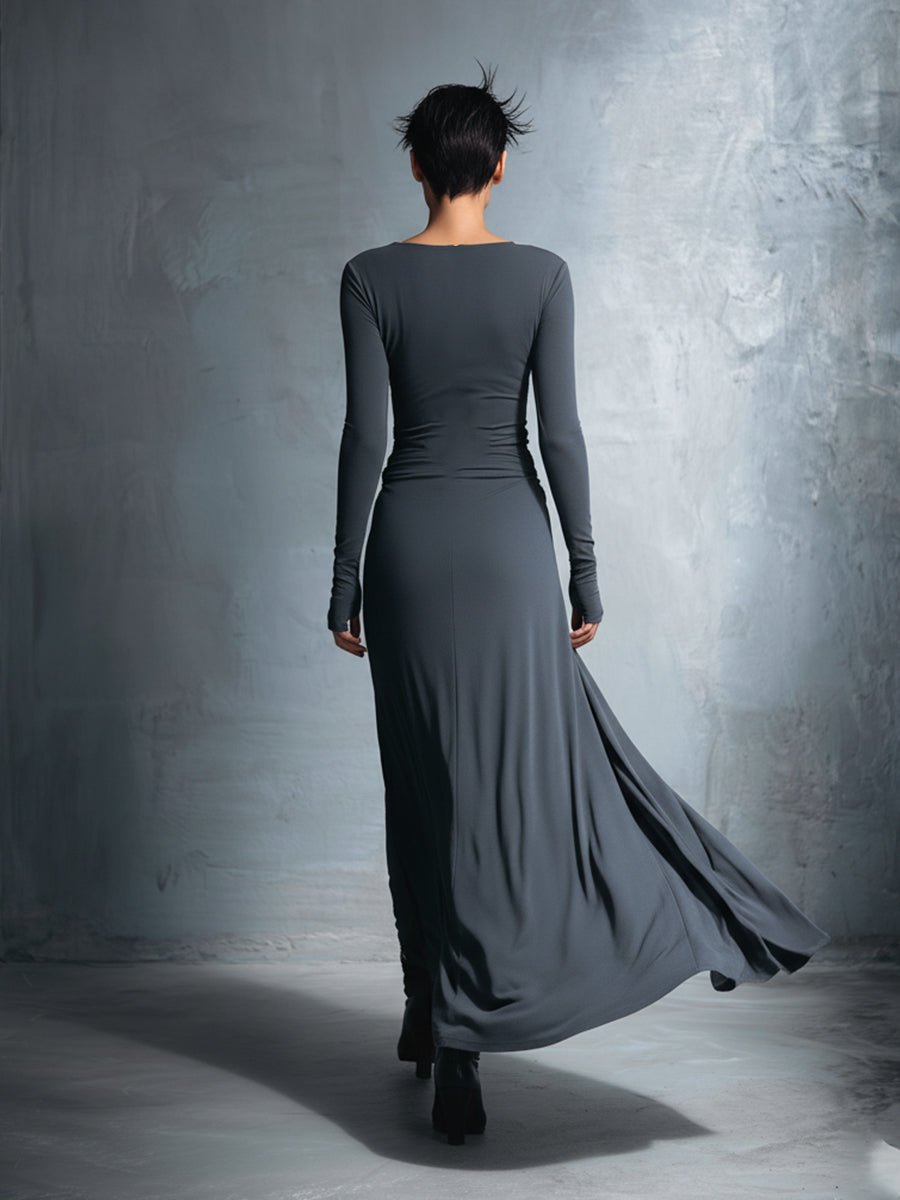 Noemi Wrap Maxi Dress