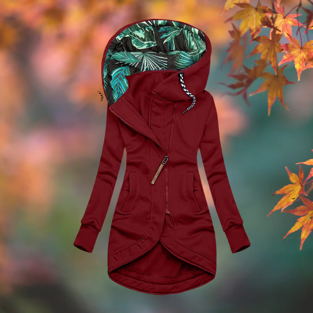 Freya Plush Hooded Jacket