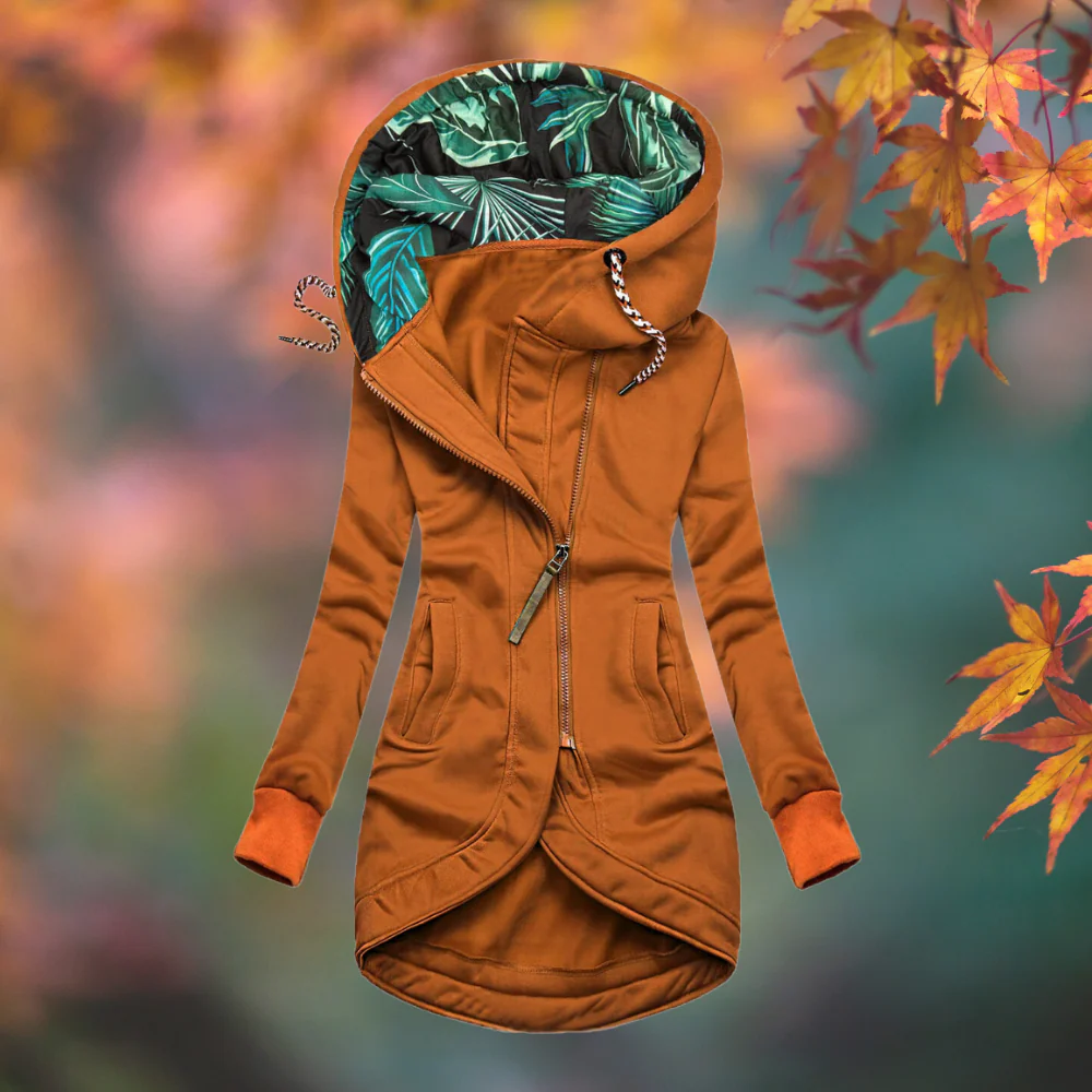 Freya Plush Hooded Jacket