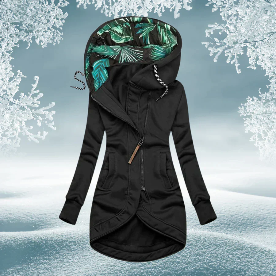 Freya Plush Hooded Jacket
