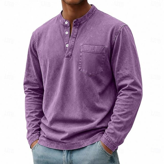 Seabrook Washed Henley — product image 10