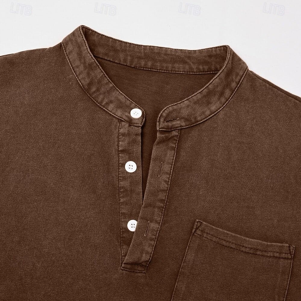 Seabrook Washed Henley — product image 17