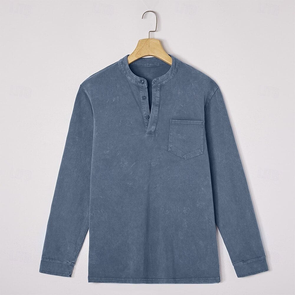 Seabrook Washed Henley — product image 14