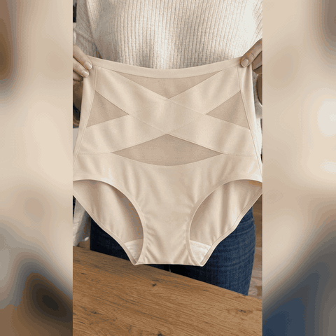 SculptWrap 360 stretch: the waistband stretches and springs back