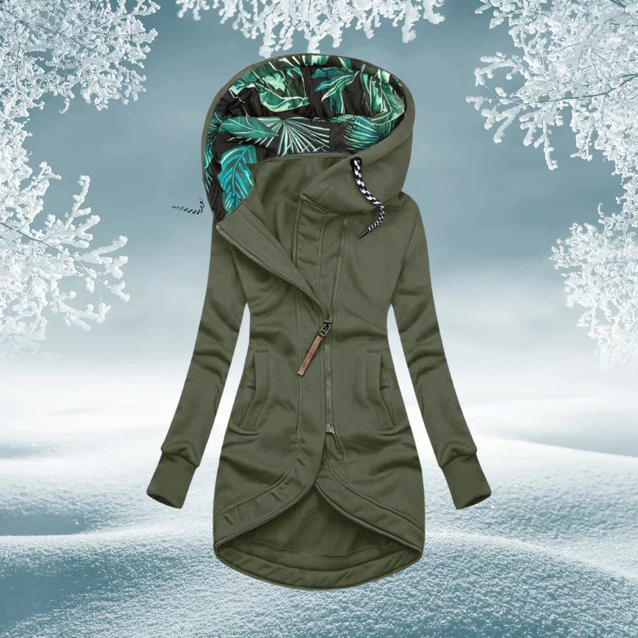 Freya Plush Hooded Jacket