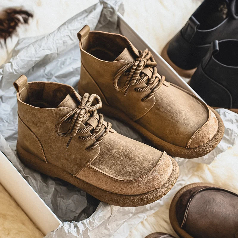 Kenton Leather Comfort Boots