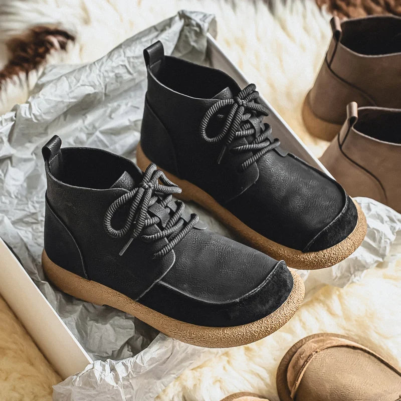 Kenton Leather Comfort Boots